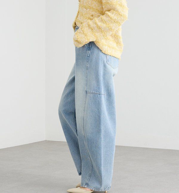  「【トレンド感ある着こなしに】ソフトバレルデニム」|デニム|
