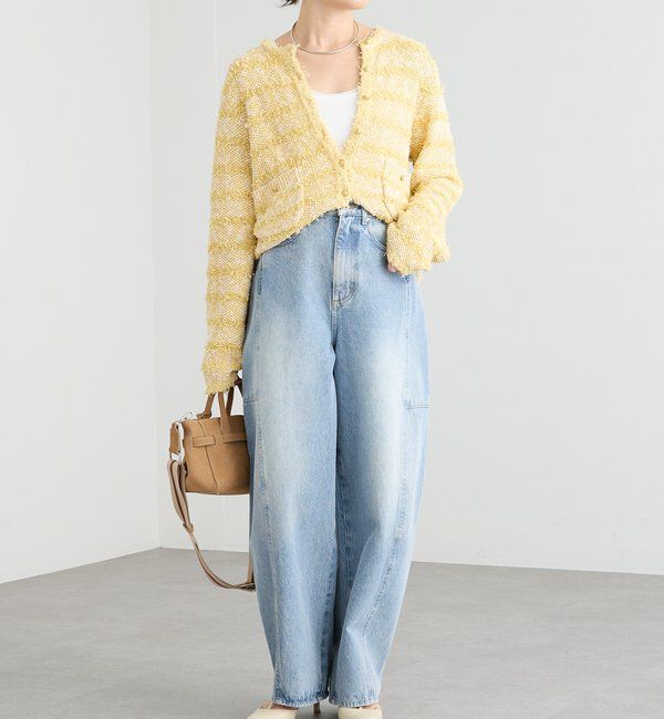  「【トレンド感ある着こなしに】ソフトバレルデニム」|デニム|