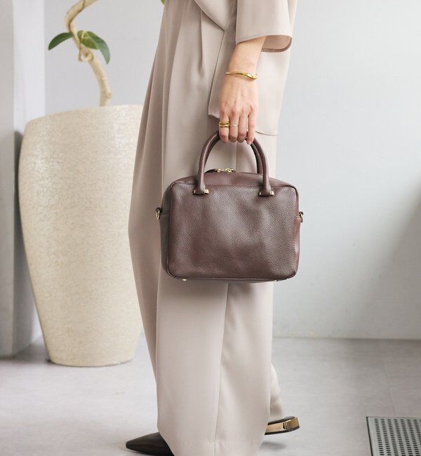  「予約【オンオフ問わず活躍】KONOJIレザーボストン」|ボストンバッグ|