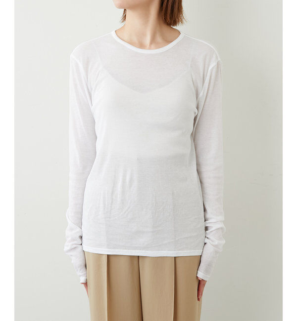 La nature linge「【La nature linge】NEWロングスリーブTシャツ」|Tシャツ・カットソー|