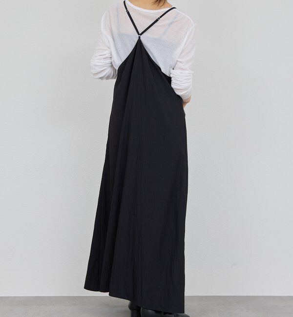  「【万能ワンピース】【オールシーズン活躍】ディープVキャミワンピース」|ワンピース|