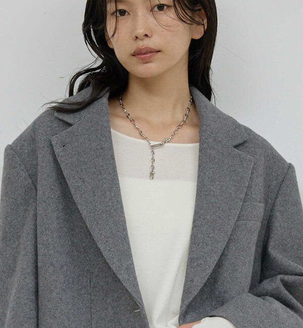  「【EO】アンカーチェーンネックレス/別注」|ブローチ・コサージュ|