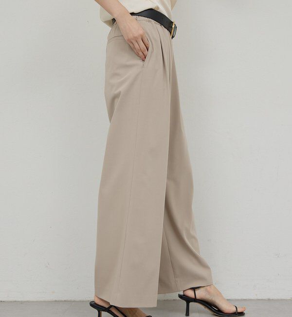  「【手洗い可】イージー2タックパンツ」|チノ|