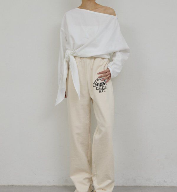  「【PEAS】【手洗い可】アシメシャンブレーシャツ」|シャツ・ブラウス|