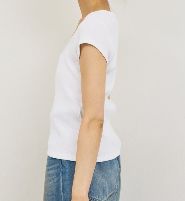  「【PEAS】コットンシルクチビTee」|Tシャツ・カットソー|