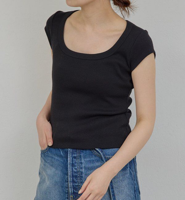  「【PEAS】コットンシルクチビTee」|Tシャツ・カットソー|