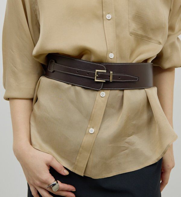  「ステッチワイドBELT」|ベルト|
