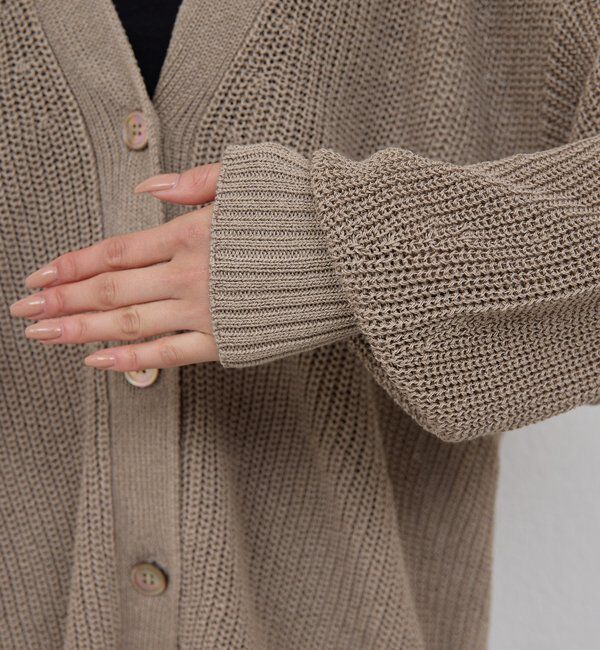  「MIXヤーンカーデ」|ニット・セーター|