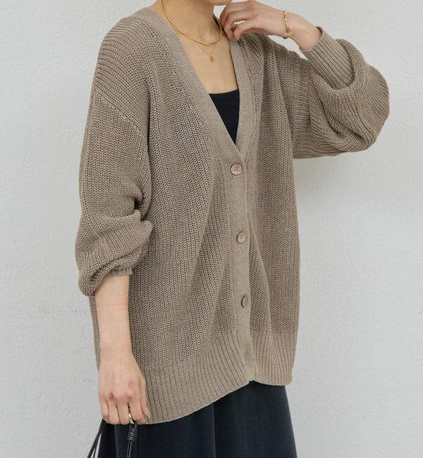  「MIXヤーンカーデ」|ニット・セーター|