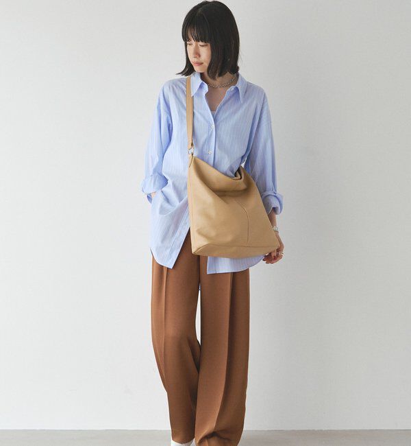  「【セール対象再値げ】［A4サイズ対応・510g］ソフトレザーワンショルダーバッグ」|ショルダー・メッセンジャー|