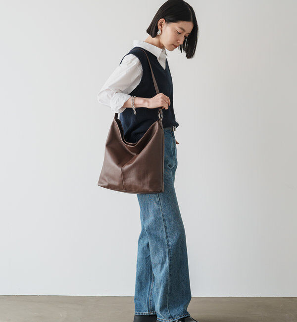  「【セール対象再値げ】［A4サイズ対応・510g］ソフトレザーワンショルダーバッグ」|ショルダー・メッセンジャー|