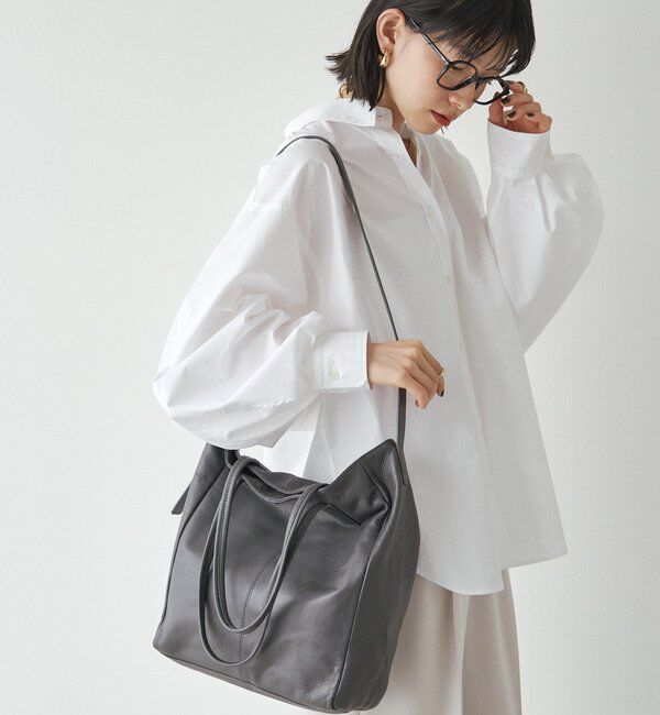  「レザー2WAYトートバッグ」|トートバッグ|