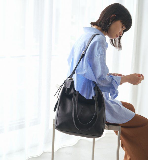 「レザー2WAYトートバッグ」|トートバッグ|