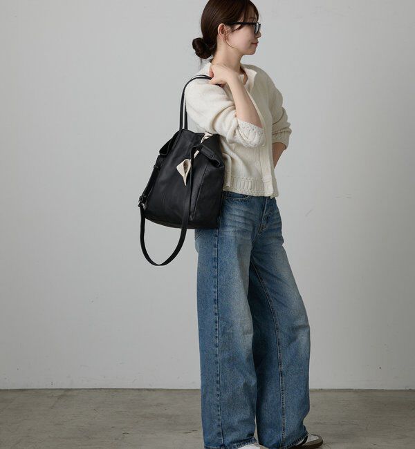  「レザー2WAYトートバッグ」|トートバッグ|