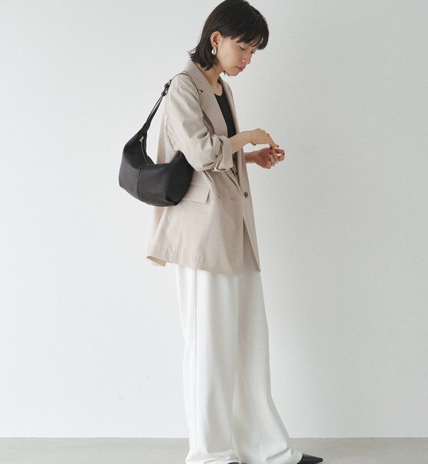  「【再値下げ】レザーワンショルダーバッグ」|ショルダー・メッセンジャー|