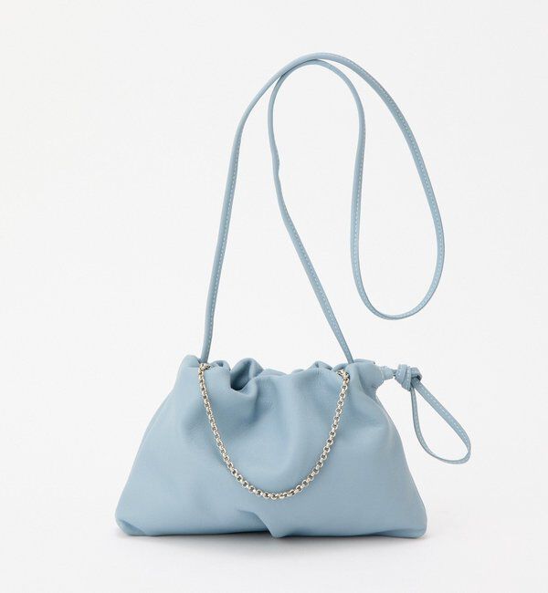  「レザー巾着4WAYミニショルダーバッグ」|ショルダー・メッセンジャー|