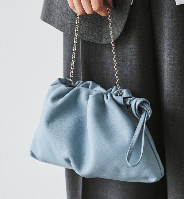  「レザー巾着4WAYミニショルダーバッグ」|ショルダー・メッセンジャー|