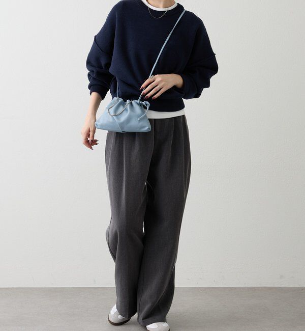  「レザー巾着4WAYミニショルダーバッグ」|ショルダー・メッセンジャー|