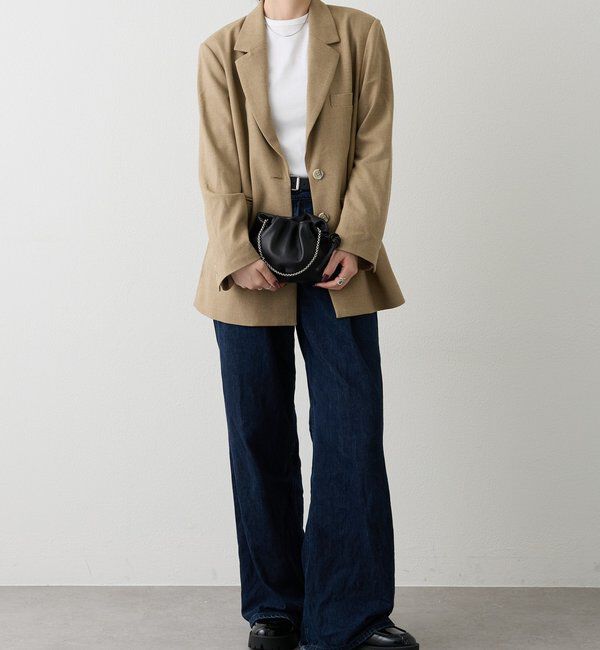  「レザー巾着4WAYミニショルダーバッグ」|ショルダー・メッセンジャー|