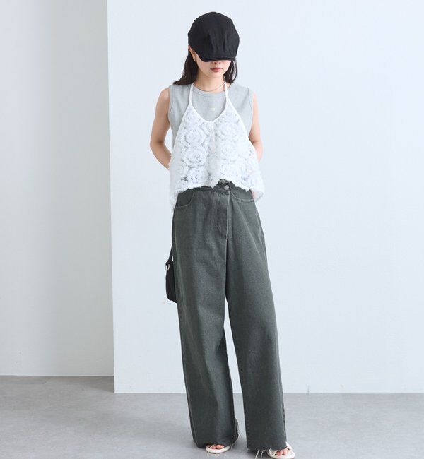  「チュールフラワービスチェ」|シャツ・ブラウス|