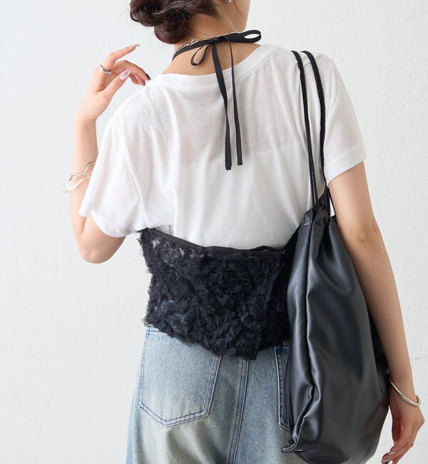  「チュールフラワービスチェ」|シャツ・ブラウス|