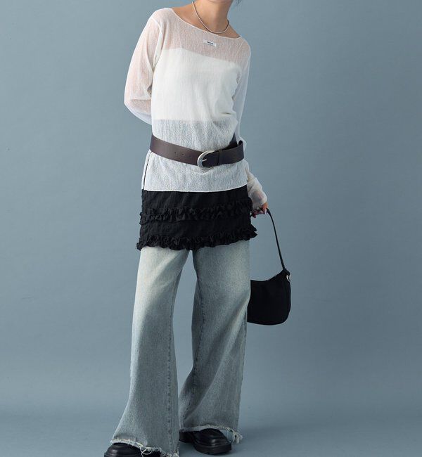  「ティアードミニスカート」|スカート|