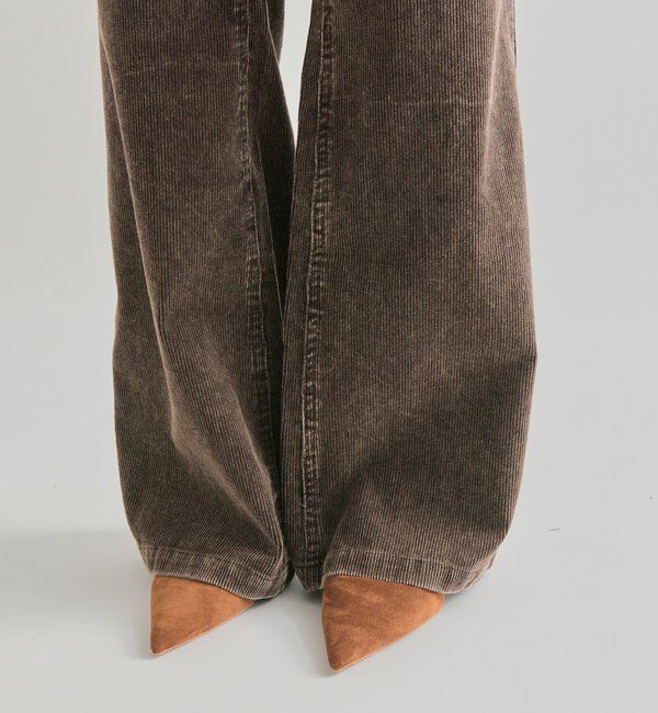  「レイヤードコーデュロイパンツ」|チノ|