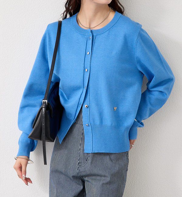  「チャーム付きデイリーカーディガン」|カーディガン|