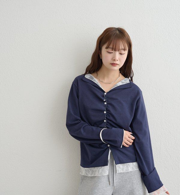  「配色カットソー」|Tシャツ・カットソー|