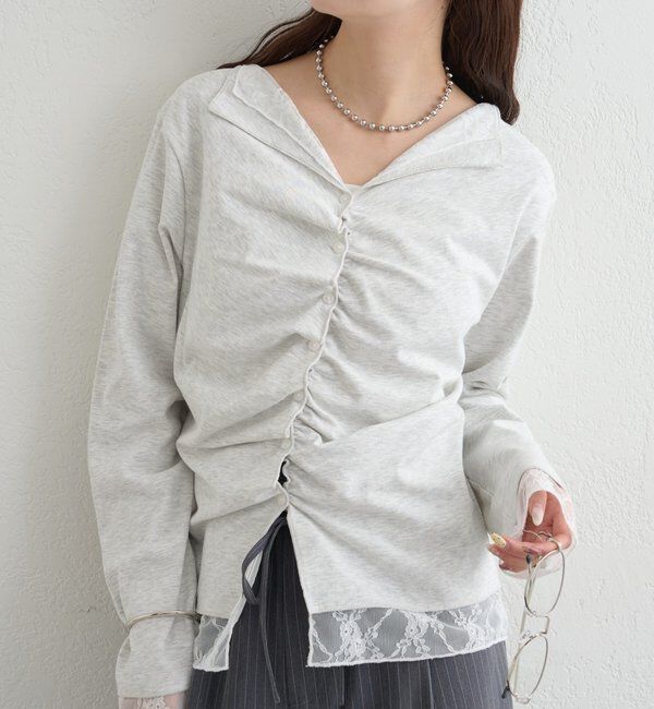  「配色カットソー」|Tシャツ・カットソー|