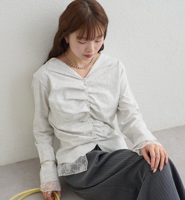  「配色カットソー」|Tシャツ・カットソー|