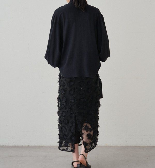  「【Atelier N5/アトリエヌメロサンク】シフォンボウタイブラウス」|シャツ・ブラウス|