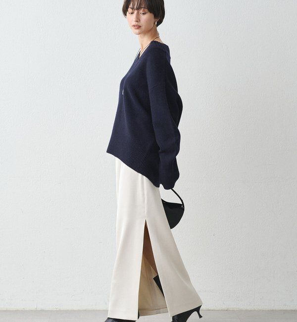  「ウール100Vニット」|ニット・セーター|