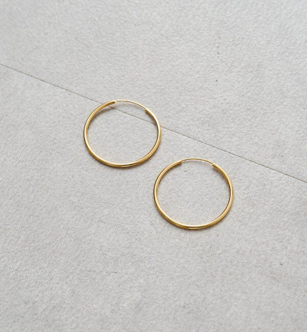  「【GALENA/ガレナ】SV925フープピアス」|リング|