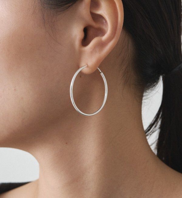  「【GALENA/ガレナ】SV925フープピアス」|リング|