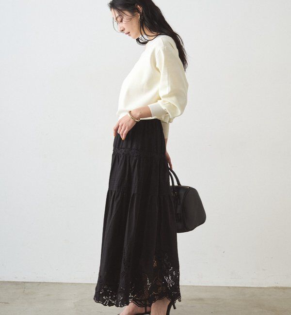  「レースティアードスカート」|スカート|