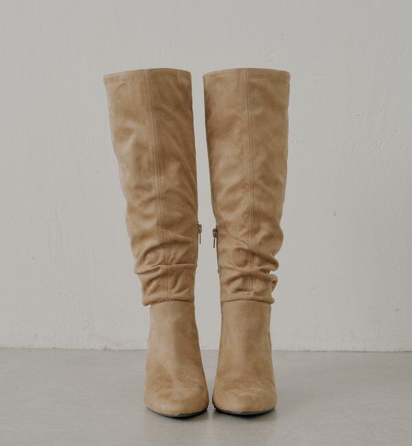  「ロングスラウチーブーツ」|ロングブーツ|