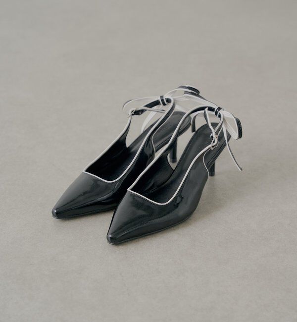  「バックリボンミュール」|パンプス|ブラックその他1