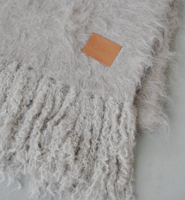  「【5色展開】シャギーフリンジマフラー」|マフラー|