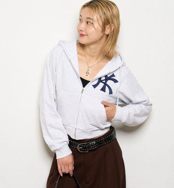  「【KOOKY'N/クーキー】KY LOGOZIPHOODIE」|パーカー|