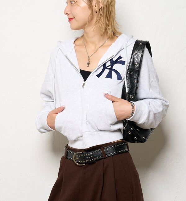  「【KOOKY'N/クーキー】KY LOGOZIPHOODIE」|パーカー|