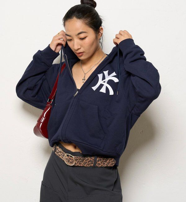  「【KOOKY'N/クーキー】KY LOGOZIPHOODIE」|パーカー|