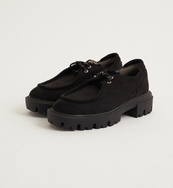  「【SLOPPY】COLOR-BLOCKED PLATFORM LOAFERS」|その他|