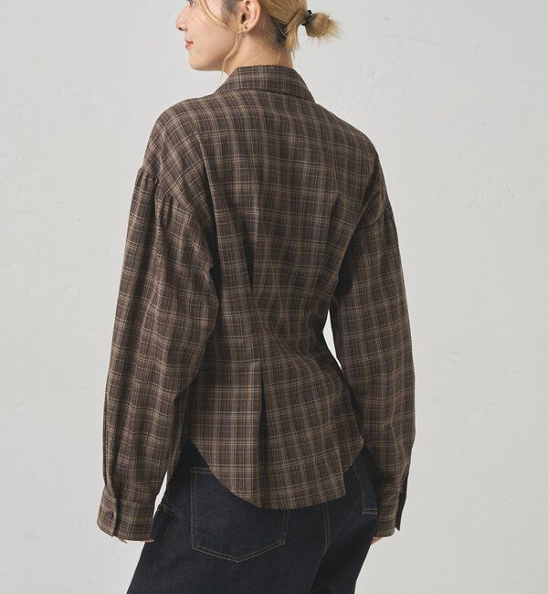  「パフスリーブダーツシャツ」|シャツ・ブラウス|