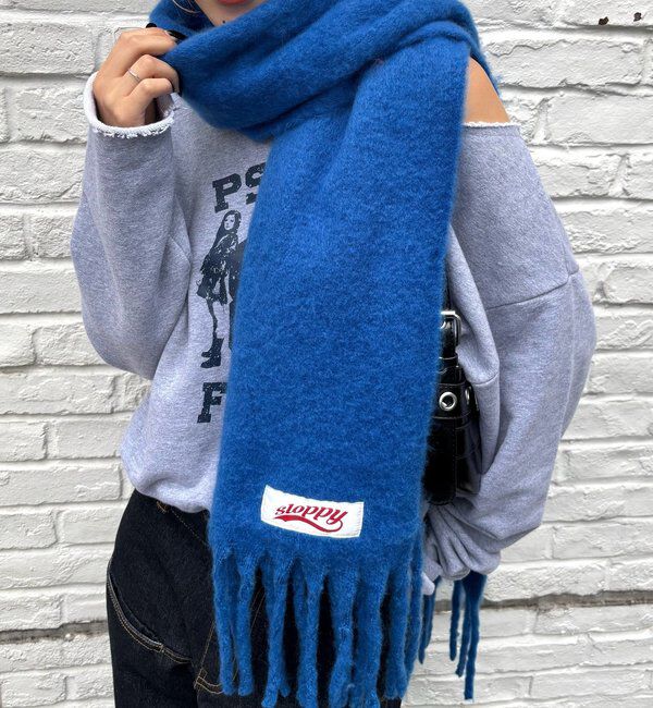  「SLOPPY ASSORTED MUFFLER」|マフラー|