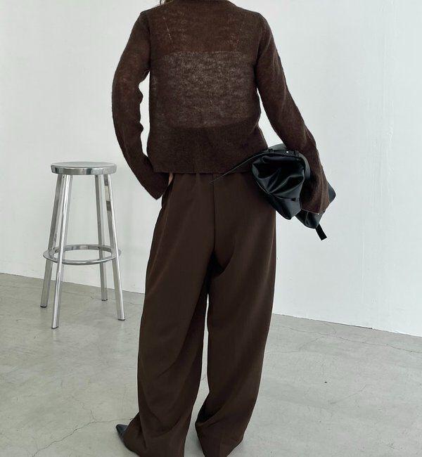  「テンセルウールホックカーディガン」|カーディガン|