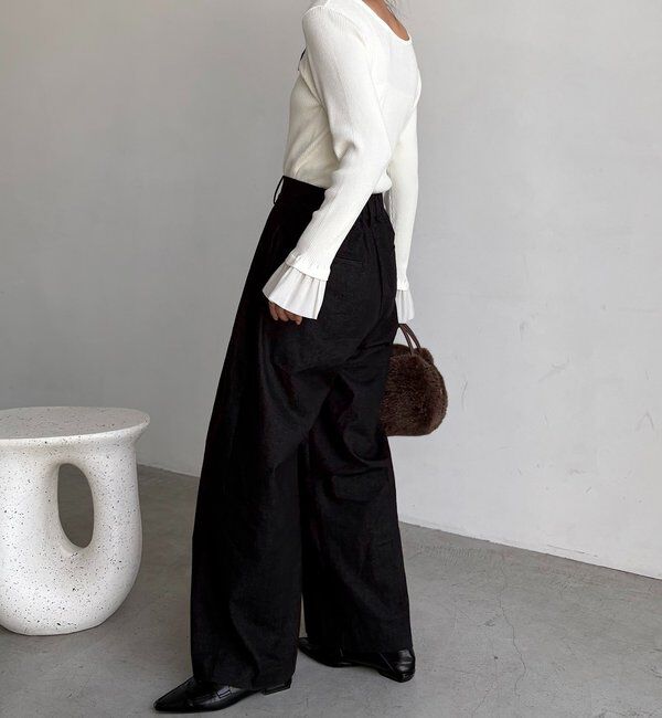  「フレアカフスニット」|ニット・セーター|