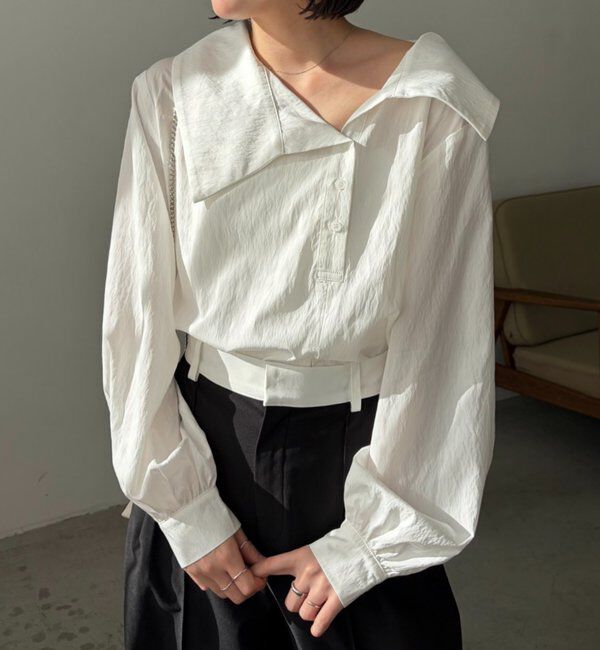  「カシュクールシャツ」|シャツ・ブラウス|