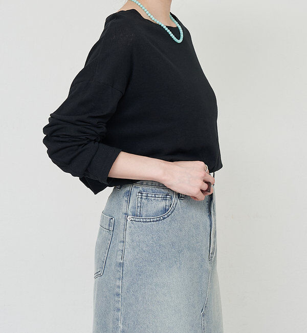  「《スタッフ人気アイテム》シアービッグロンTee」|Tシャツ・カットソー|