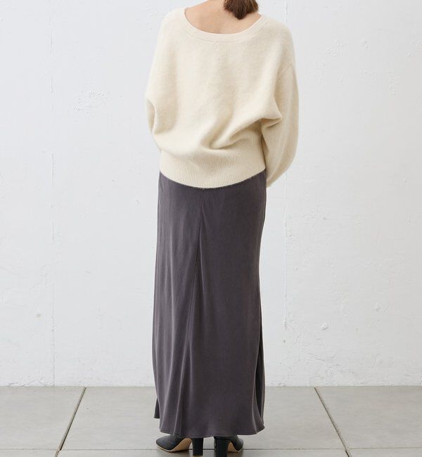  「ファーウールタイ付きカーディガン」|カーディガン|